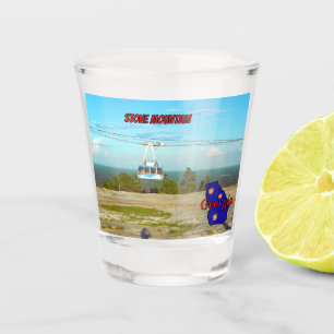 Stone Mountain Summit Skyride Georgia Souvenir Schnapsglas