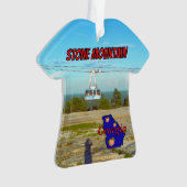 Stone Mountain Summit Skyride Ornament (Vorderseite)