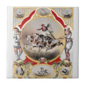 Stone & Murray's Circus, Circa 1870. Fliese (Vorderseite)
