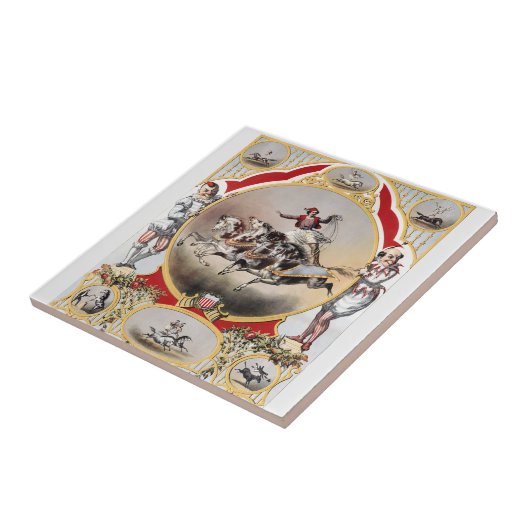 Stone & Murray's Circus, Circa 1870. Fliese (Seite)