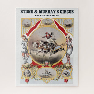 Stone & Murray's Circus, Circa 1870. Puzzle