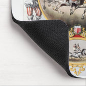 Stone & Murray's Zirkus, circa 1870. Mousepad (Ecke)