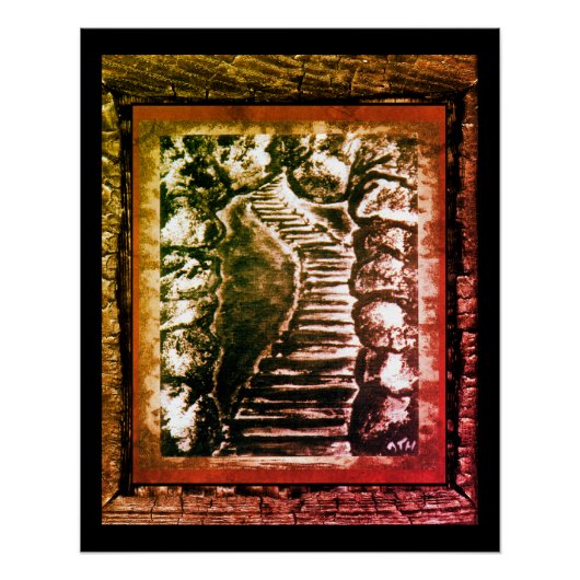 Stone Pathway Poster (Vorderseite)