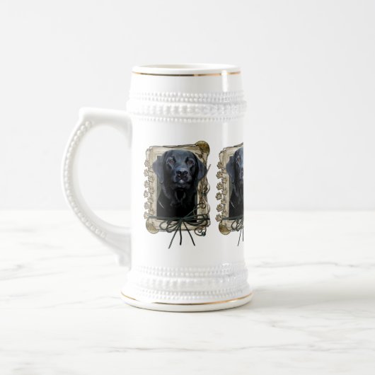 Stone_Paws_Labrador_Black Bierglas (Links)