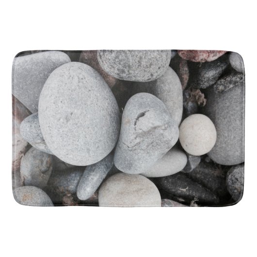 Stone Pebble Bath Mat Badematte (Vorderseite)
