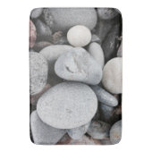 Stone Pebble Bath Mat Badematte (Vorderseite Vertikal)