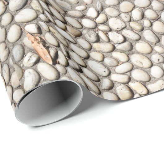 Stone Pebble Wege Wanderweg Treppenweg Geschenkpapier (Rolleneckpunkt)