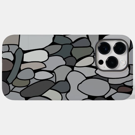Stone Pebbles Case-Mate iPhone Hülle (Rückseite (Horizontal))