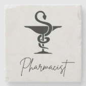 Stone Pharmacist Untersetzer (Vorderseite)