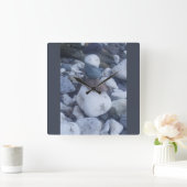 STONE PILLAR QUADRATISCHE WANDUHR (Zuhause)