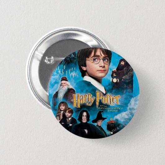 Stone Poster von Philosophen Button (Vorne & Hinten)