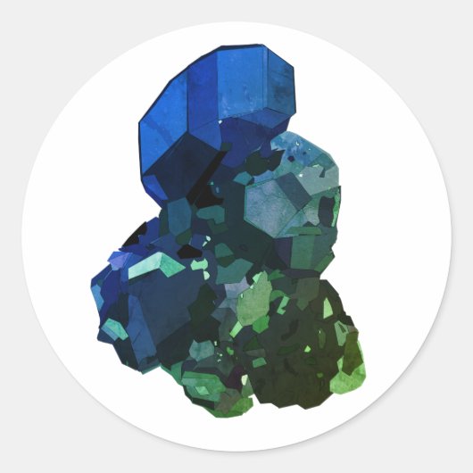 Stone, Quarz Zeichnend Aufkleber (Vorderseite)