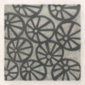 Stone - Räder Glasuntersetzer (Vorderseite)