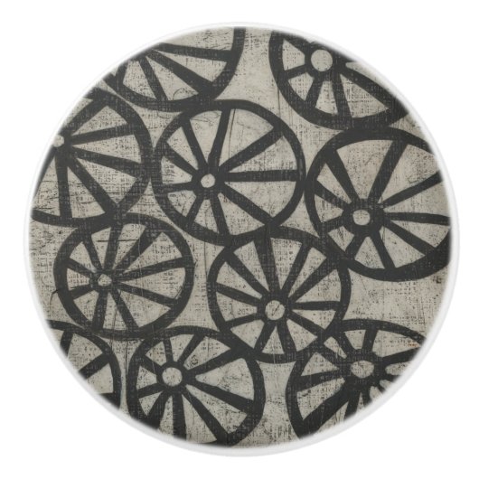 Stone - Räder Keramikknauf (Vorderseite)