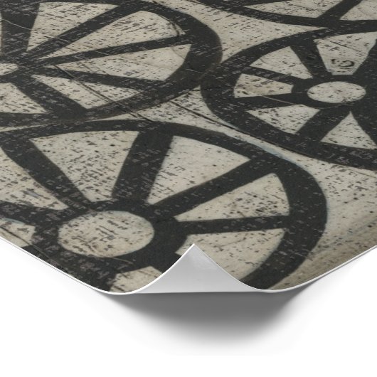 Stone - Räder Poster (Ecke)