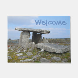 Stone Ruin in Irland Fußmatte