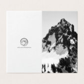 Stone, Schnee und Bäume (Außenseite Aufgefaltet)