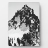 Stone, Schnee und Bäume Fotoplatte (Vorderseite)
