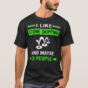Stone Skipping Stones Rock Rocks Skimming T-Shirt