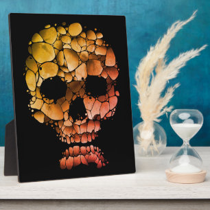 Stone Skull - Einzigartige, von Felsen Inspiriert Fotoplatte