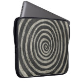 Stone - Spiral Laptopschutzhülle (Vorne Rechts)