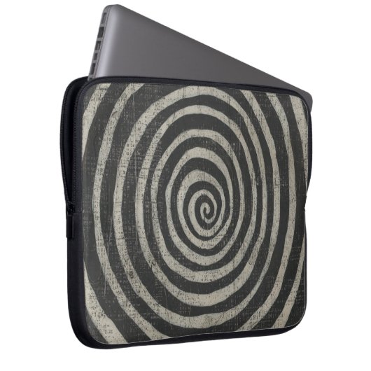 Stone - Spiral Laptopschutzhülle (Vorne Rechts)