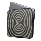 Stone - Spiral Laptopschutzhülle (Vorderseite Links)