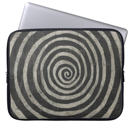 Stone - Spiral Laptopschutzhülle (Vorderseite)