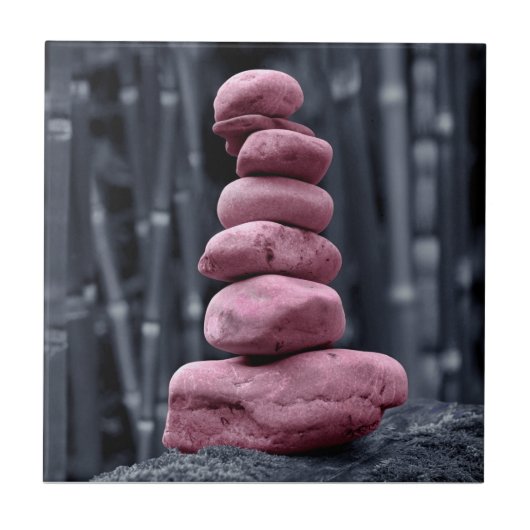Stone Stack Fliese (Vorderseite)