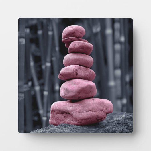 Stone Stack Fotoplatte (Vorderseite)