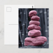 Stone Stack Postkarte (Vorne/Hinten)