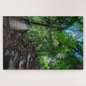 Stone Steps Through Green Puzzle (Horizontal)