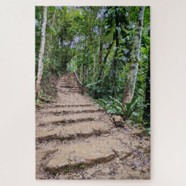 Stone Steps Through Green Puzzle
