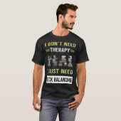 Stone Stones Stones Stacking Balance T-Shirt (Vorne ganz)