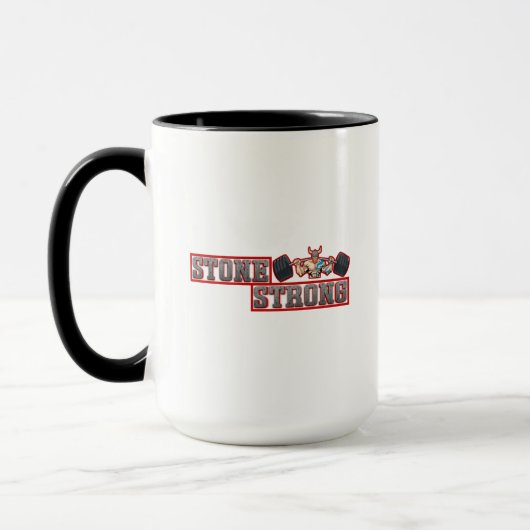STONE STRONG GYM SHIRT TASSE (Links)