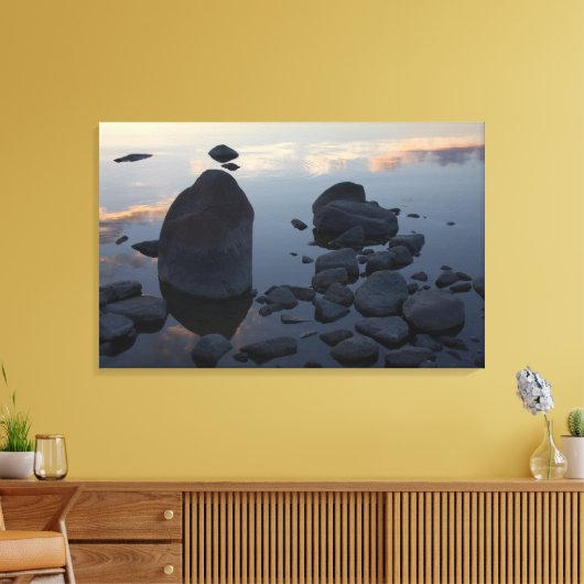 Stone Sunset CC0312 Leinwanddruck (Insitu (Wohnzimmer))