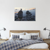 Stone Sunset CC0312 Leinwanddruck (Insitu (Schlafzimmer))