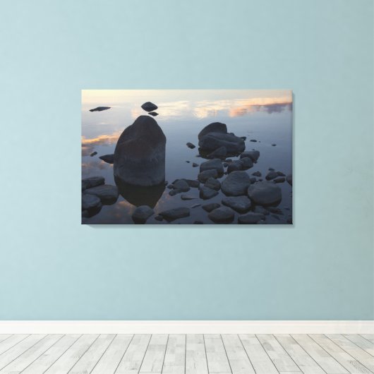 Stone Sunset CC0312 Leinwanddruck (Insitu (Holzboden))