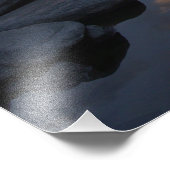 Stone Sunset CC0315 Foto Print (Ecke)