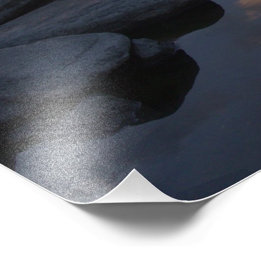 Stone Sunset CC0315 Foto Print (Ecke)