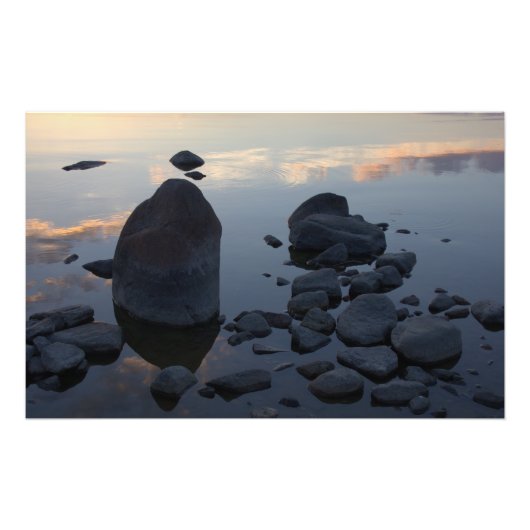 Stone Sunset CC0315 Foto Print (Vorne)