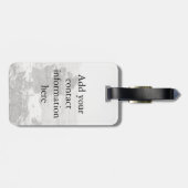 Stone Tempels Gepäckanhänger (Rückseite horizontal)