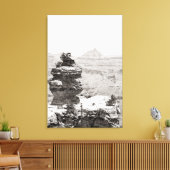 Stone Tempels Leinwanddruck (Insitu (Wohnzimmer))