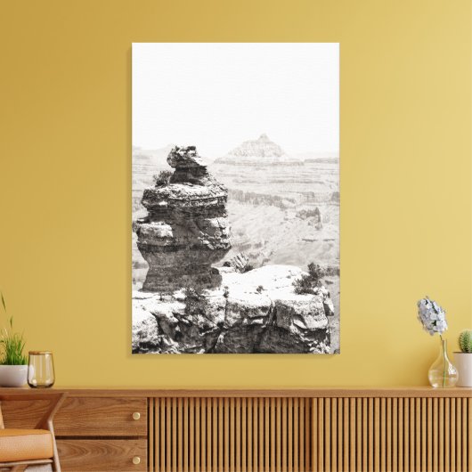 Stone Tempels Leinwanddruck (Insitu (Wohnzimmer))