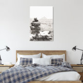 Stone Tempels Leinwanddruck (Insitu (Schlafzimmer))