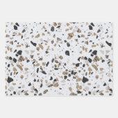 Stone Terrazzo Pattern  Geschenkpapier Set (Vorderseite 2)