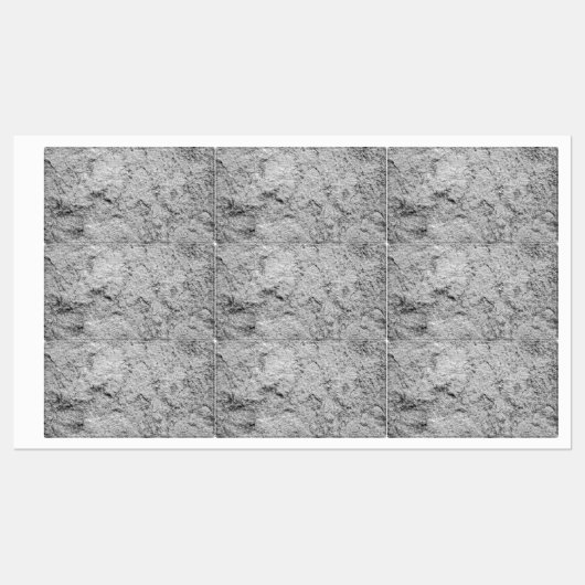 Stone Texture Etiketten (Blatt)