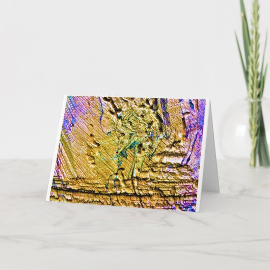 Stone Texture, Karte (Vorderseite)