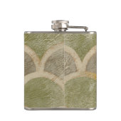 Stone Tile Design von Chariklia Zarris Flachmann (Rückseite)