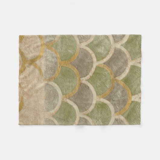 Stone Tile Design von Chariklia Zarris Fleecedecke (Vorderseite (Horizontal))